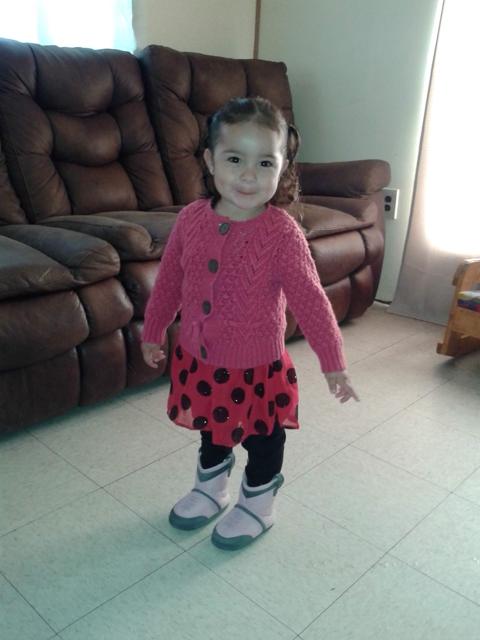 Katherine as a little girl